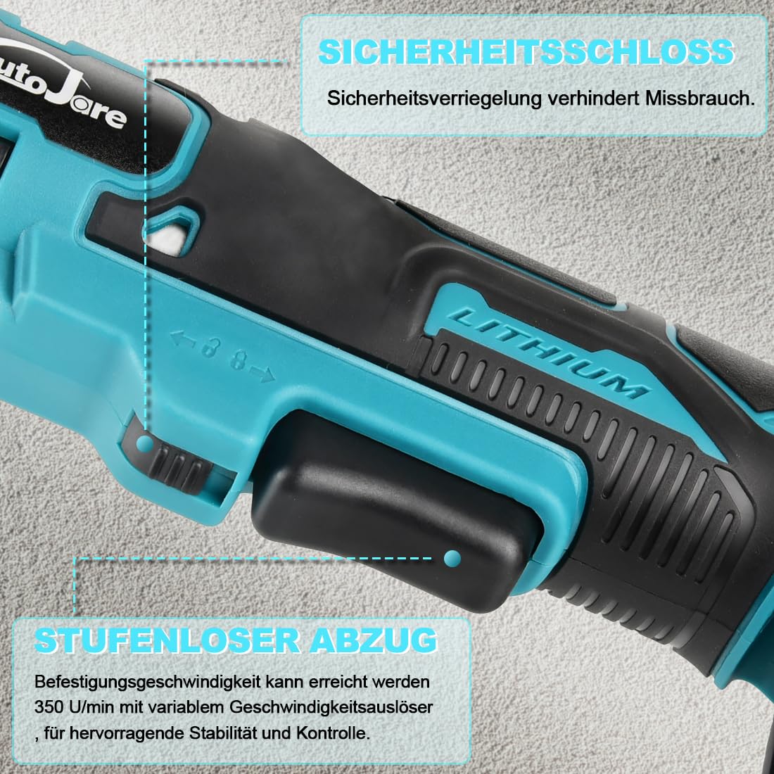 3/8" Akumulatorowy klucz z grzechotką Kompatybilny z baterią Makita 18V 15CM Elektryczny klucz z grzechotką 65 Ft-lbs Bezprzewodowy klucz z grzechotką z diodami LED (bez baterii)