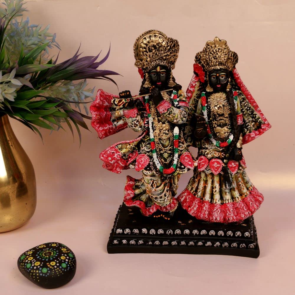 Radha Krishna - Big Size - Radha Idol Statue Sculpture Radha Krishna Kishan Murti Idol Statue Sculpture 12 INCh