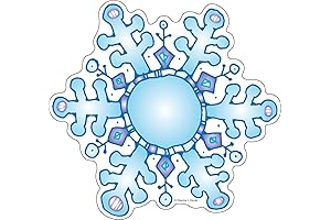 Carson Dellosa Snowflake Classroom Decorations - 36 Pack