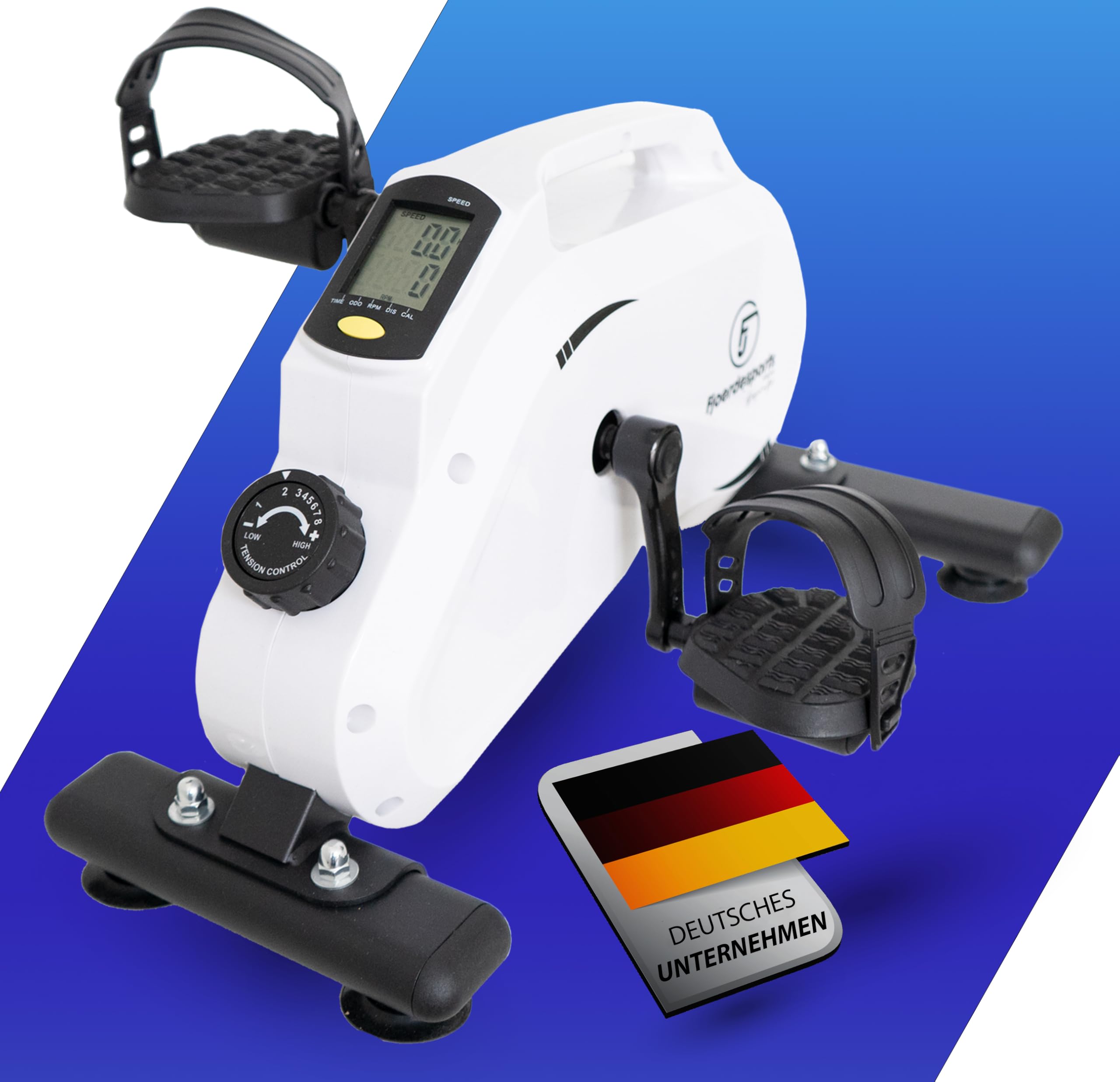 Arm- und Beintrainer, Mini-Heimtrainer, Bewegungstrainer, Training im Home-Office, mit Trainingsdisplay, Hometrainer, Verschiedene Widerstandsstufen, Seniorentrainer