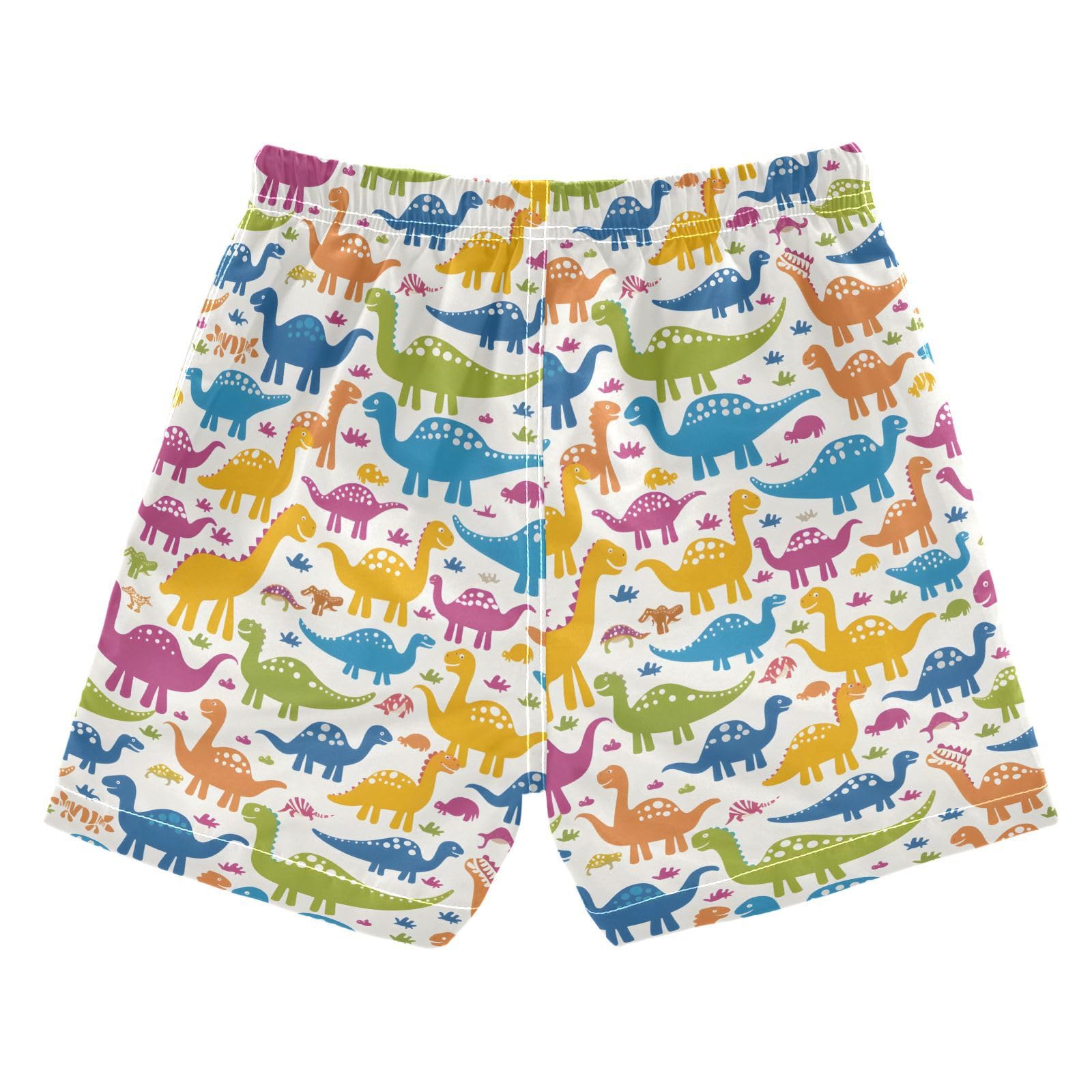 ALAZA Eiffel Tower Tree House Castle Boys Quick Dry Beach Board Shorts Kids Swim Trunks Bathing Suit Swimsuit 2T Multicolor