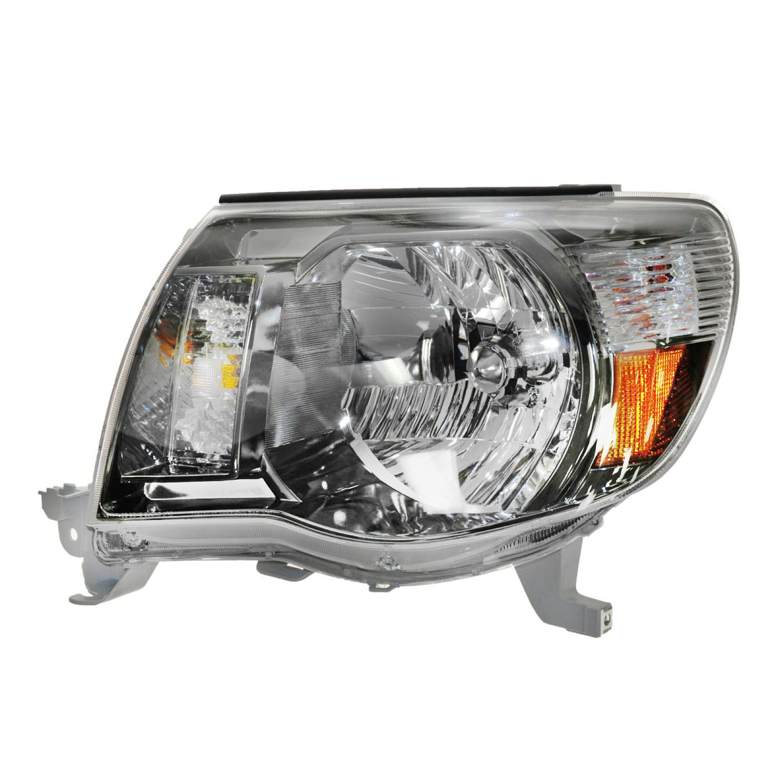 TRQ Driver Side Headlight Assembly Compatible with 2005-2011 Toyota Tacoma With Sport Package TO2502181