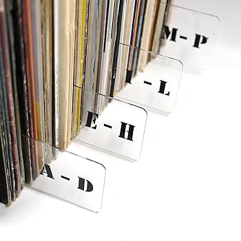 Amazon | 仕切カード インデックスカード A~Z レコード LP 仕切り Amazon | 仕切カード インデックスカード A~Z レコード LP 仕切り