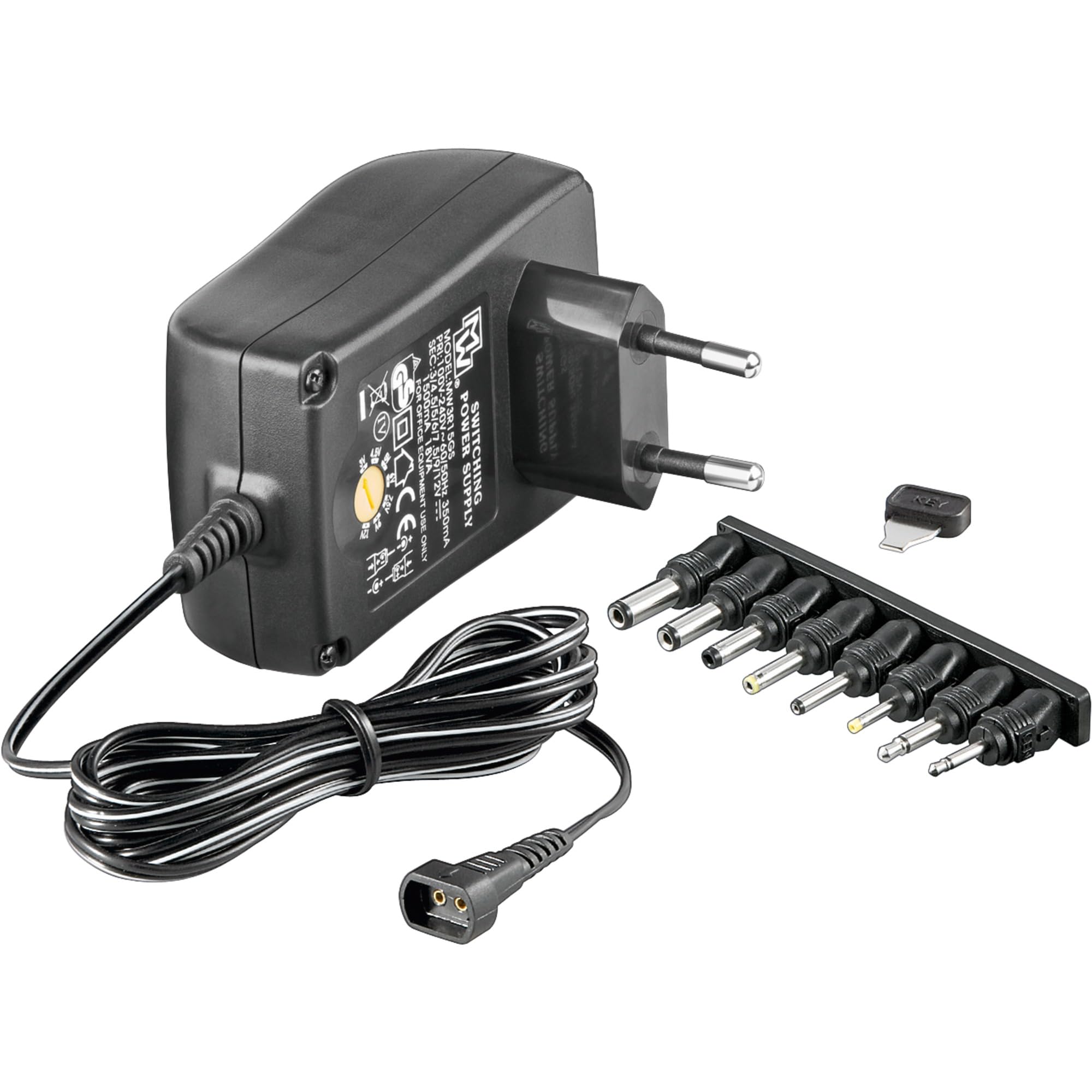 Goobay 64981 Voeding 12V 3A – 36W – Met 5,5 X 2,5 Mm Coaxstekker – Wereldwijd Bruikbaar (100-240V) – Stil En Energiezuinig – Voor Routers, Harde Schijven, Decoders En Meer