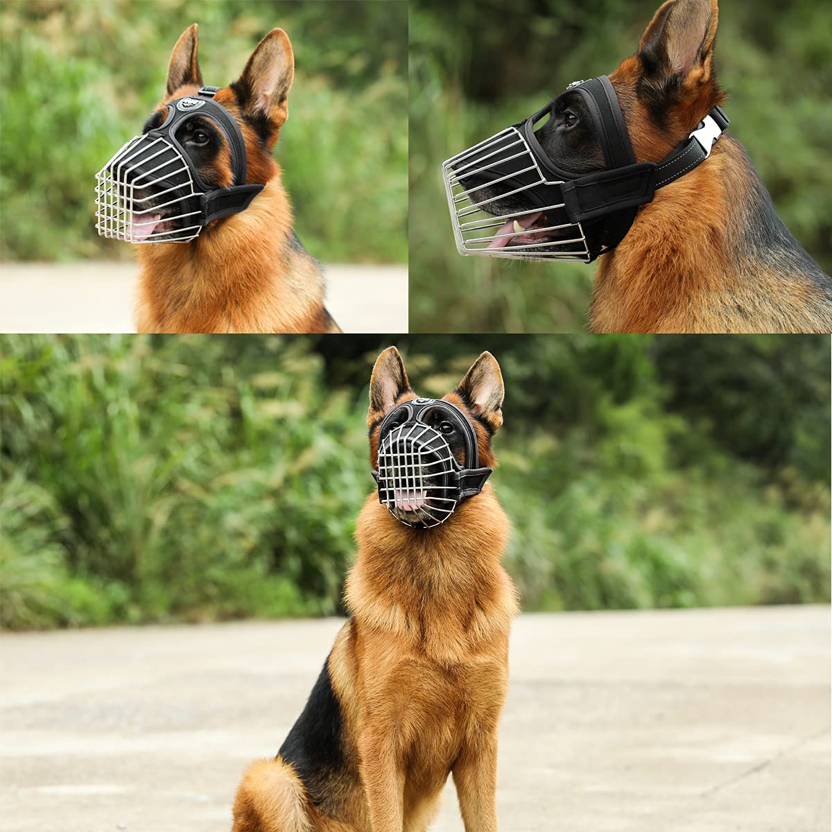 Buy Mayerzon German Shepherd Wire Basket Dog Muzzle Pitbull Great Dane