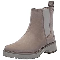 Timberland Carnaby Cool, Stivali Chelsea Donna, Taupe Gray, 41.5 EU