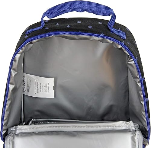 Miniatura 3 de Bioworld Harry Potter Ravenclaw Crest - Bolsa de almuerzo con doble compartimento