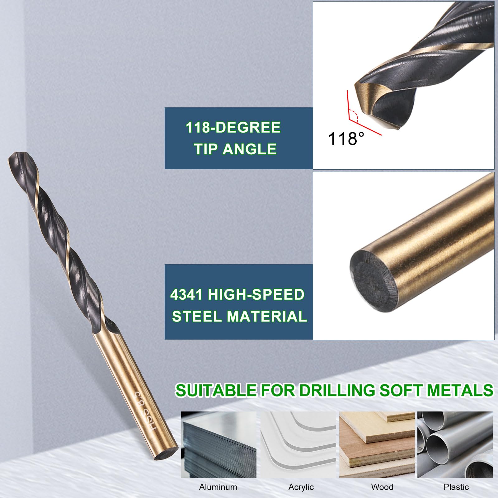METALLIXITY Drill Bit (8.5mm) 1Pcs - Image 4