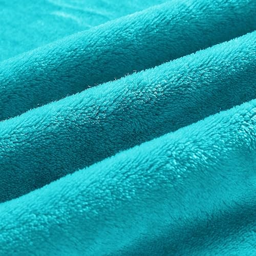 Miniatura 469 de BEDELITE Fleece Blanket White Throw Blanket for Couch & Bed, Luxury Plush Cozy Fuzzy Blanket 50" x 60", Super Soft Warm Lightweight Throw Blanket