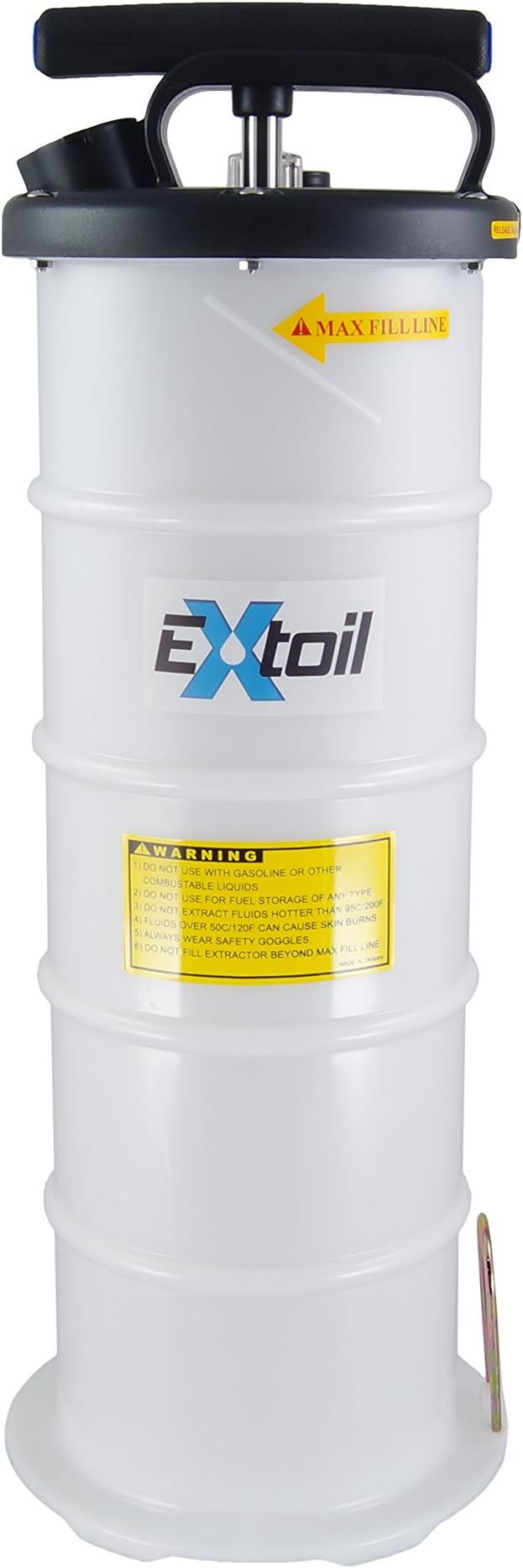 6-Liter Oil Extractor with Vacuum Gauge