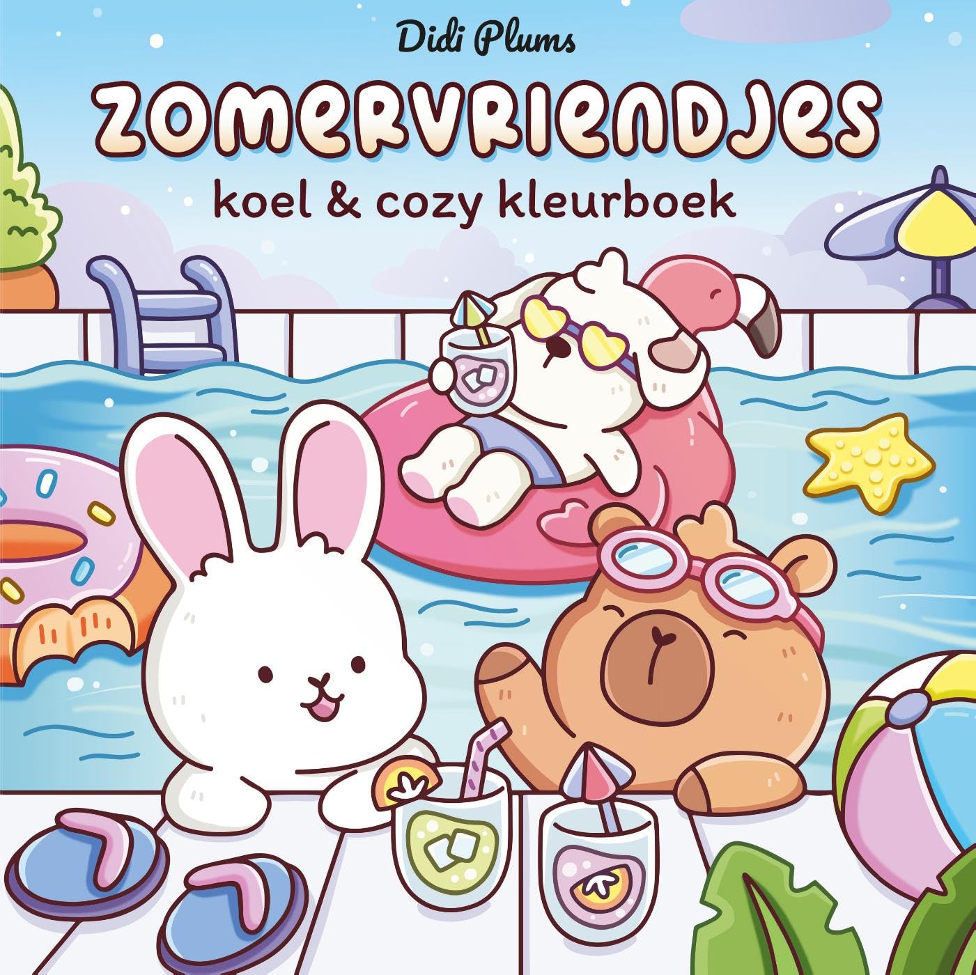 Zomervriendjes: Koel & cozy kleurboek