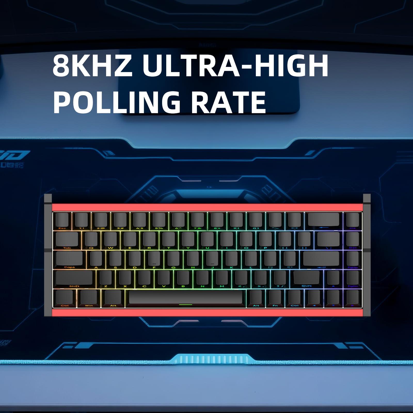 Amazon | IROK MG68ACE 68キー 有線磁気スイッチキーボード