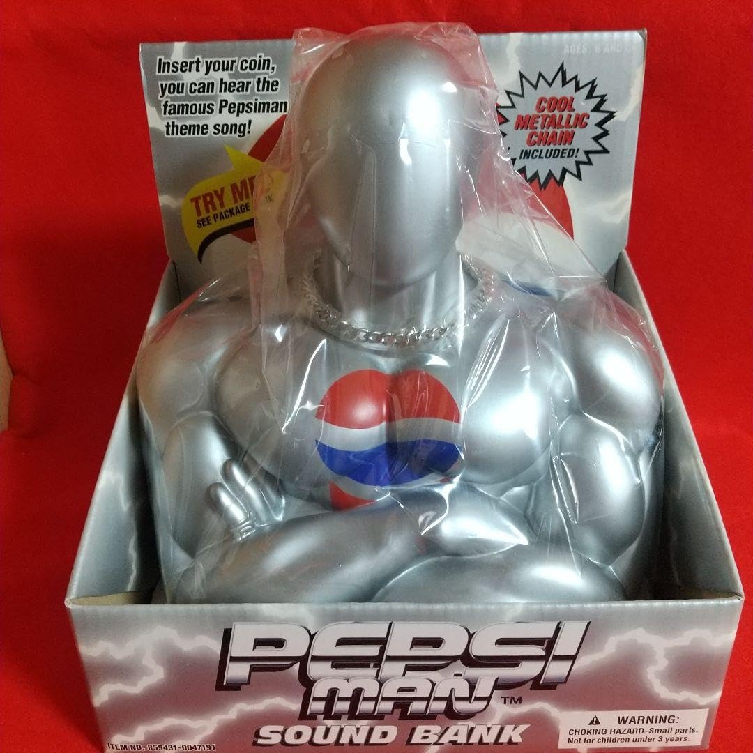 Amazon.co.jp: ペプシマン 貯金箱1 : おもちゃ