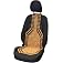 Carpoint Classic Wooden Bead Cushion 126 x 39 cm Brown