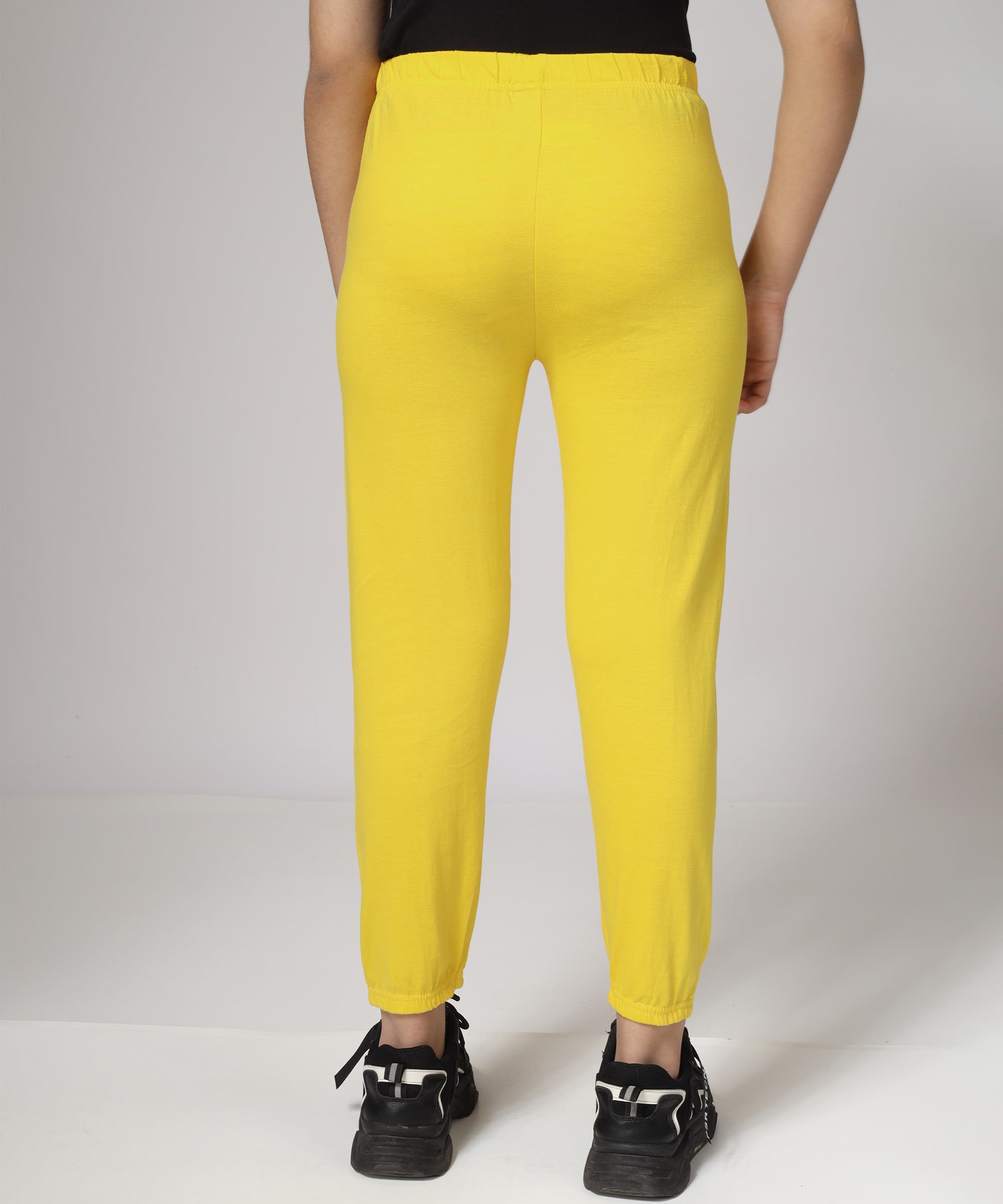 KYDA KIDS® 100% dziewczęce bawełniane spodnie dresowe z nadrukiem (3 sztuki)
