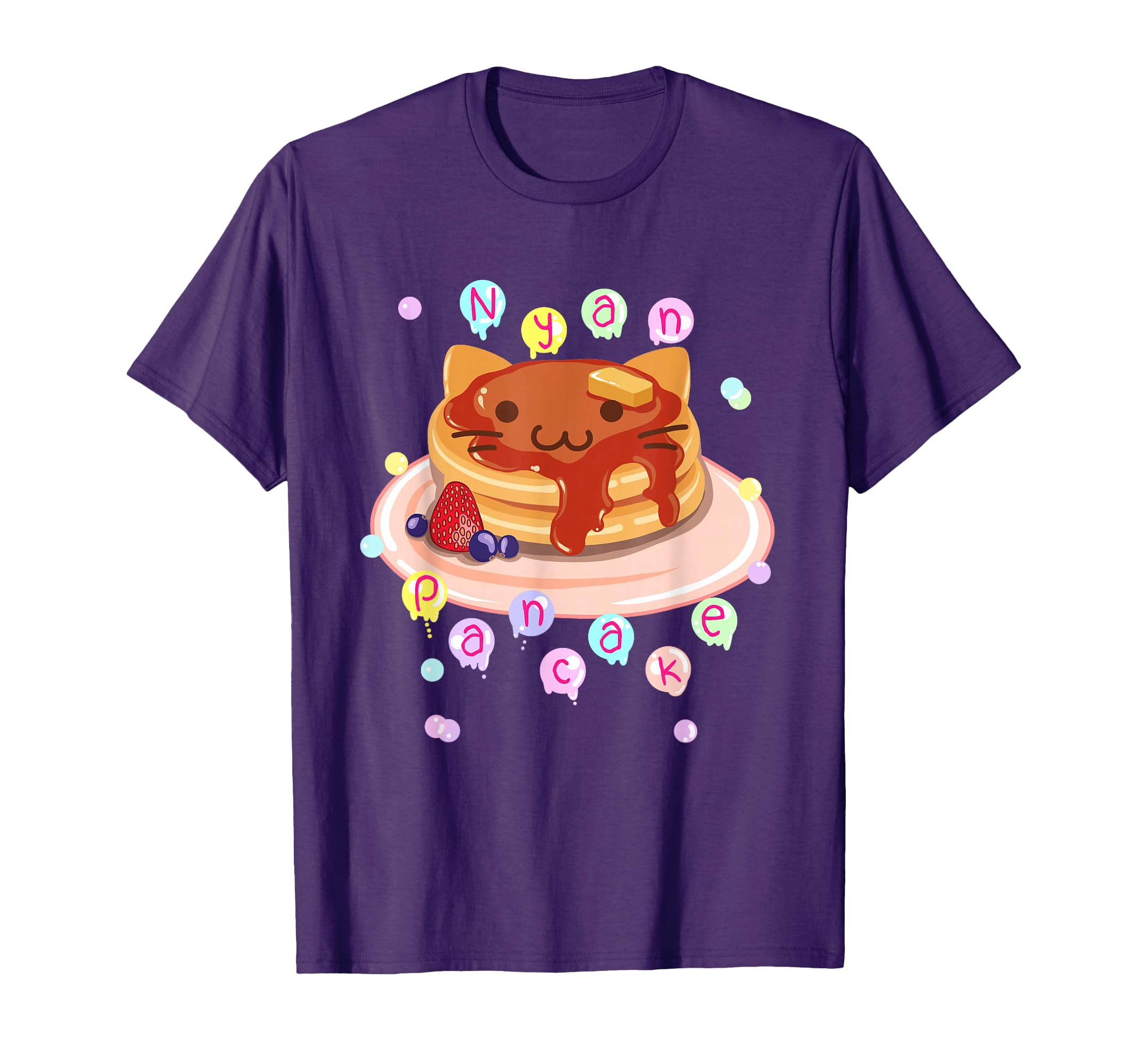 Nyan Cat Pancake Kawaii Cute Pastel T-Shirt Men Women Girls Kids T-Shirt