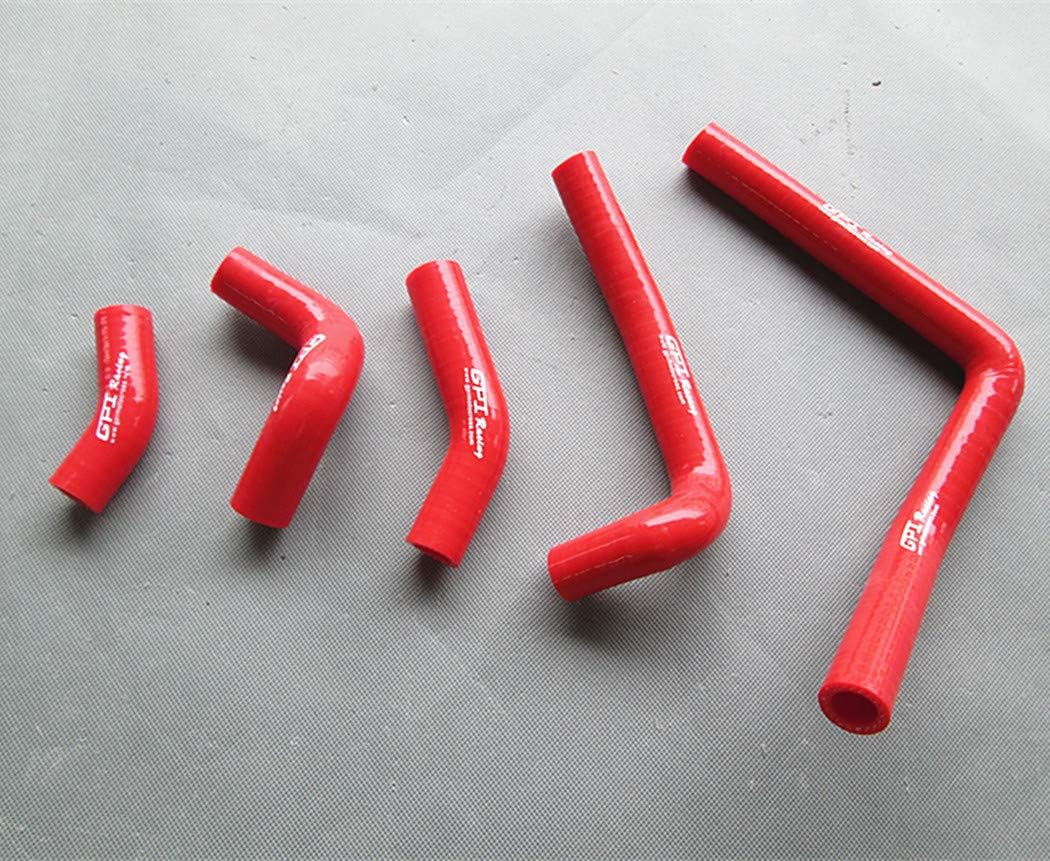 Silicone Radiator Hose for 2003-2008 Honda CR250R CR250 CR 250R 2004 2005 2006 2007 (Red)
