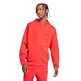 adidas Men's Future Icons Small Logo Full-Zip Hoodie