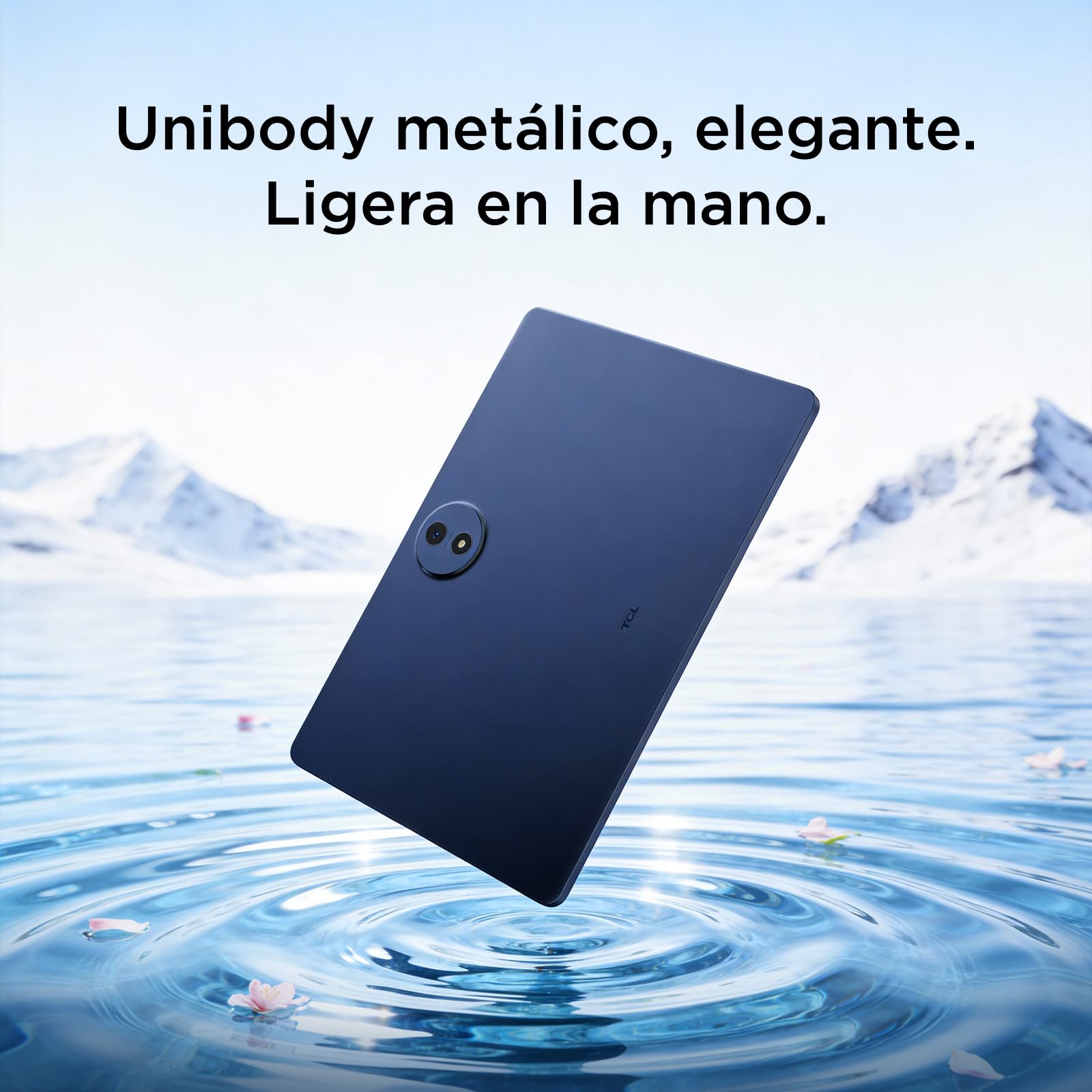 TCL Tab A1 Plus con Funda y bolígrafo, Pantalla inmersiva de 12,2” 2.4K a 120 Hz, diseño unibody metálico Ultrafino, Google Gemini, Conjunto de Herramientas de IA e Interfaz intuitiva