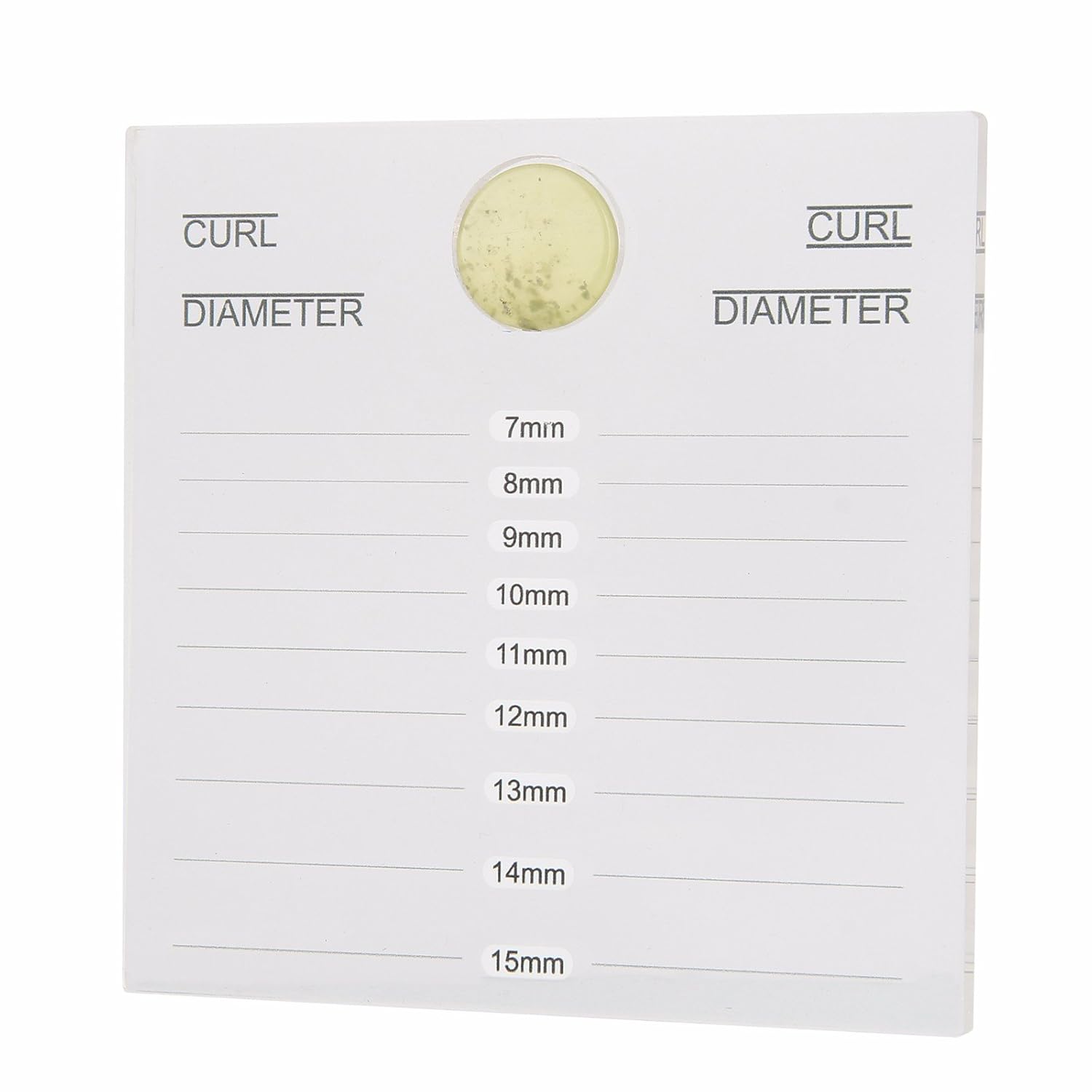 Beauty7 Large Volume Double Row 2-in-1 Eyelash Extension Holder Base Stand With Jade Stone Glue Adhesive Pallet For False Lashes Eye Lash : Beauty & Personal Care