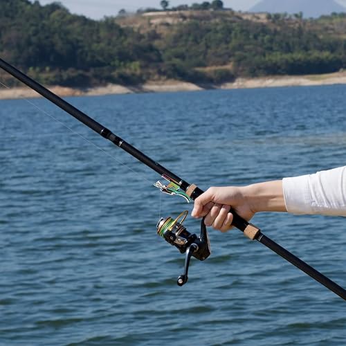 Miniatura 10 de JOJOCY 4 piezas de cañón fundido de pesca de surf gatillo de pesca de mar gatillo de fundición de carrete fijo, soporte de fundición de carrete