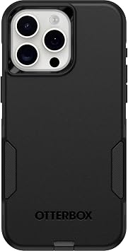 50% off: OtterBox iPhone 15 Pro MAX (Only) Commuter Series Case - Black, Slim & Tough, Pocket-Friendly, …