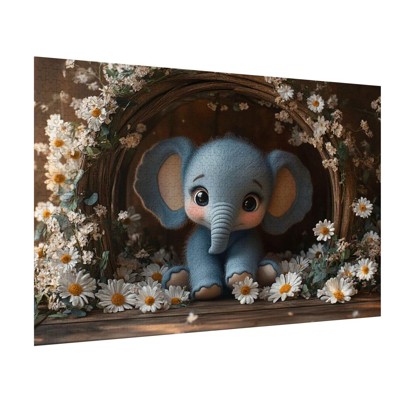 Puzzle 3000 Pezzi Cartoni animati Puzzle Adulti, Gioco Educativo, n-366 | Jigsaw Puzzles Elefanti, Impossibile Difficile Sfida, Classici Gioco Familiare, Giochi Divertenti, Idee Regalo