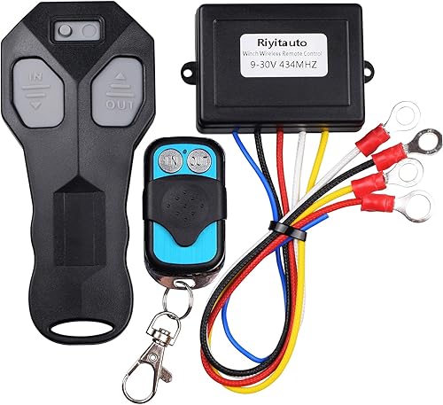 Kit de control remoto de cabrestante inalámbrico DC12V 433MHZ impermeable interruptor de auricular para camión, Jeep, ATV, SUV, cabrestante