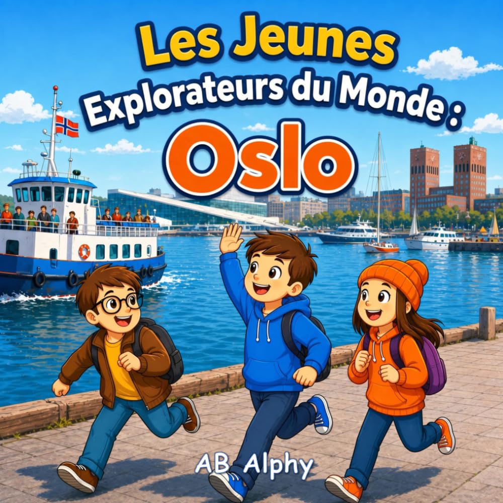 Les Jeunes Explorateurs du Monde : Oslo: À la découverte de la capitale de la Norvège, des fjords et de l’histoire viking avec Nora, Max et Léo