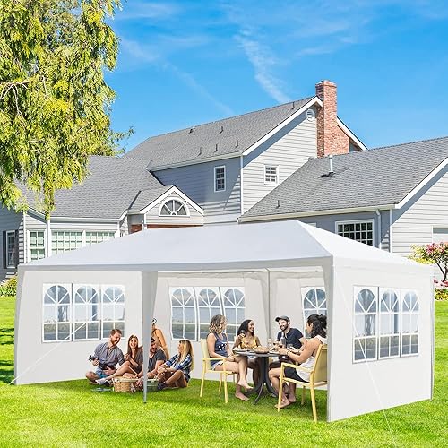 Miniatura 18 de Carpa para fiestas, carpas al aire libre para fiestas, graduación, bodas, carpas para cumpleaños, gazebo de patio, carport exterior, toldo