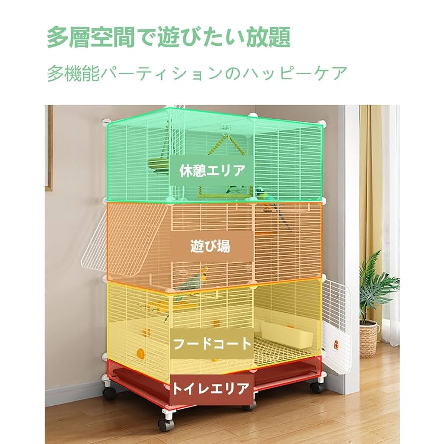 鳥かご / 完全オリジナル / 自作 Amazon.co.jp: Wrtsqle 鳥かご DIY フライトケージ 大型