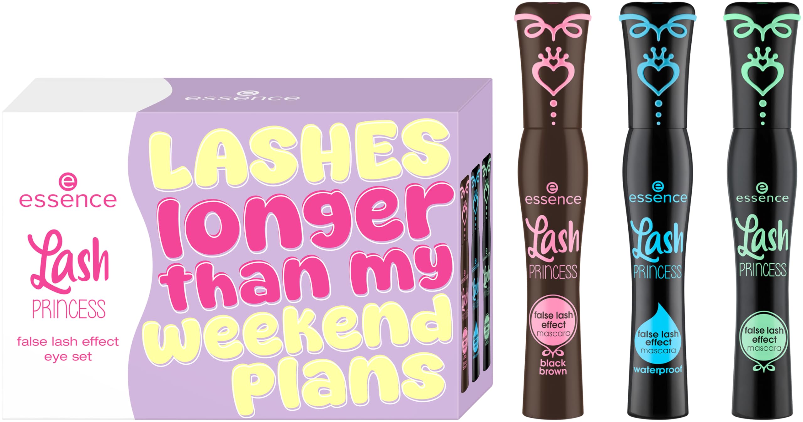 essence Lash PRINCESS false lash effect eye set, lengthening (1pcs)
