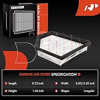 Vista 2 de A-Premium Filtro de aire de motor compatible con Nissan Sentra 2020 2021 2022 L4 2.0L