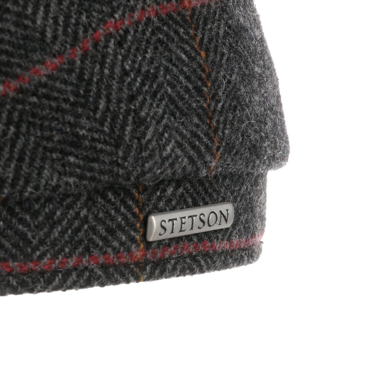 Stetson Hatteras Gallanger Gorra Newsboy Espiga Multicolor Hecho en UE Unisex Otono Invierno