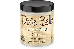 Dixie Belle Paint Gator Hide: Gloss Clear Coat for a Mirror-Like Finish
