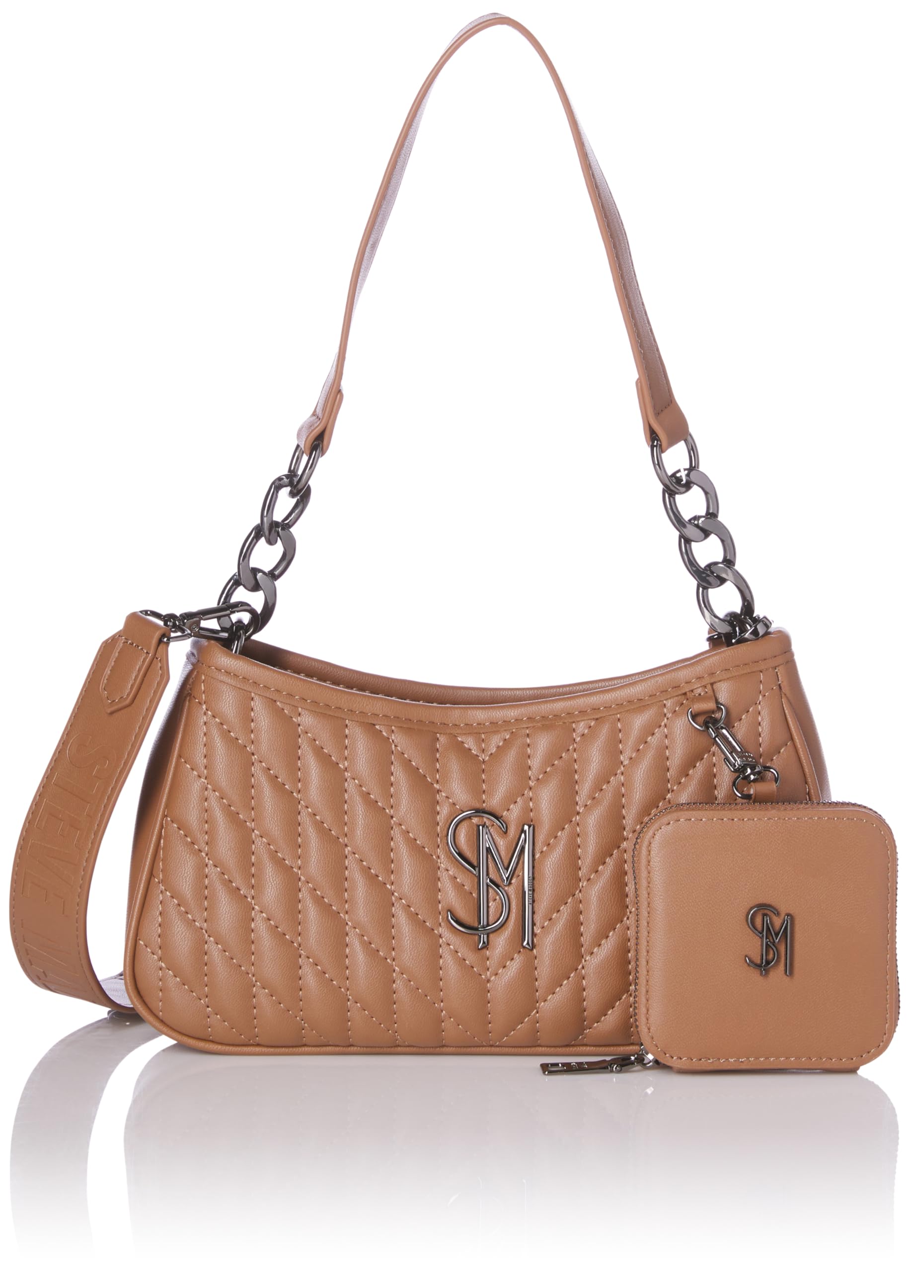 Steve Madden womens Steve Madden Elodie Quilted Crossbody