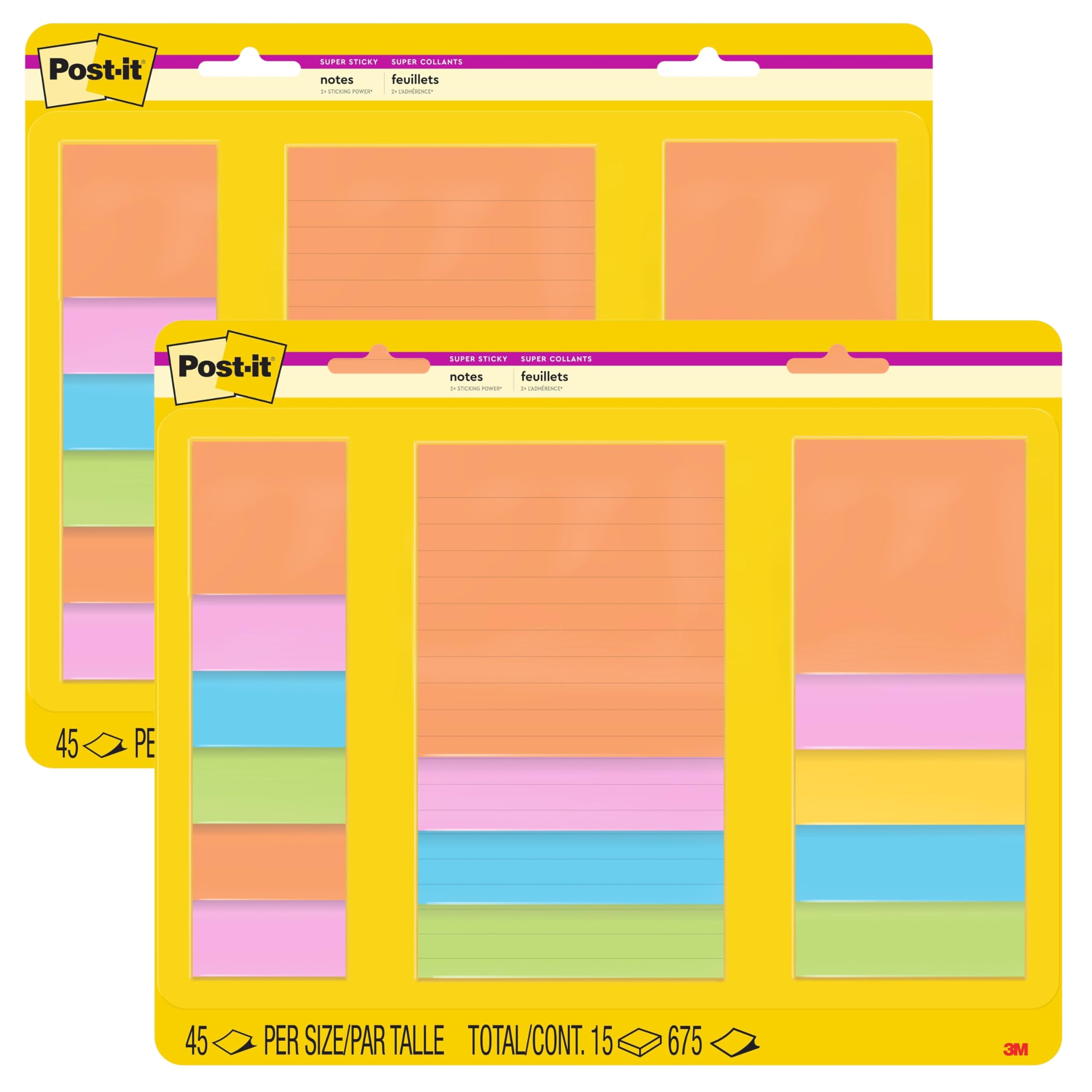 Post-it Super Sticky Notes - Supernova Neons -15
