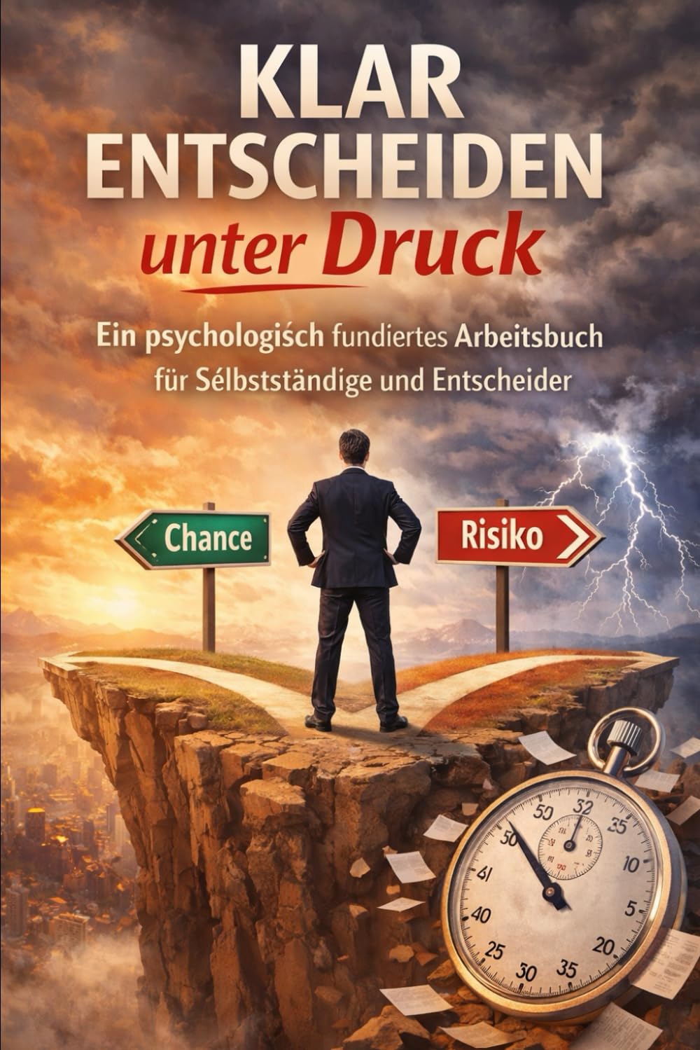 Klar entscheiden unter Druck: Ein psychologisch fundiertes Arbeitsbuch für Selbstständige und Entscheider
