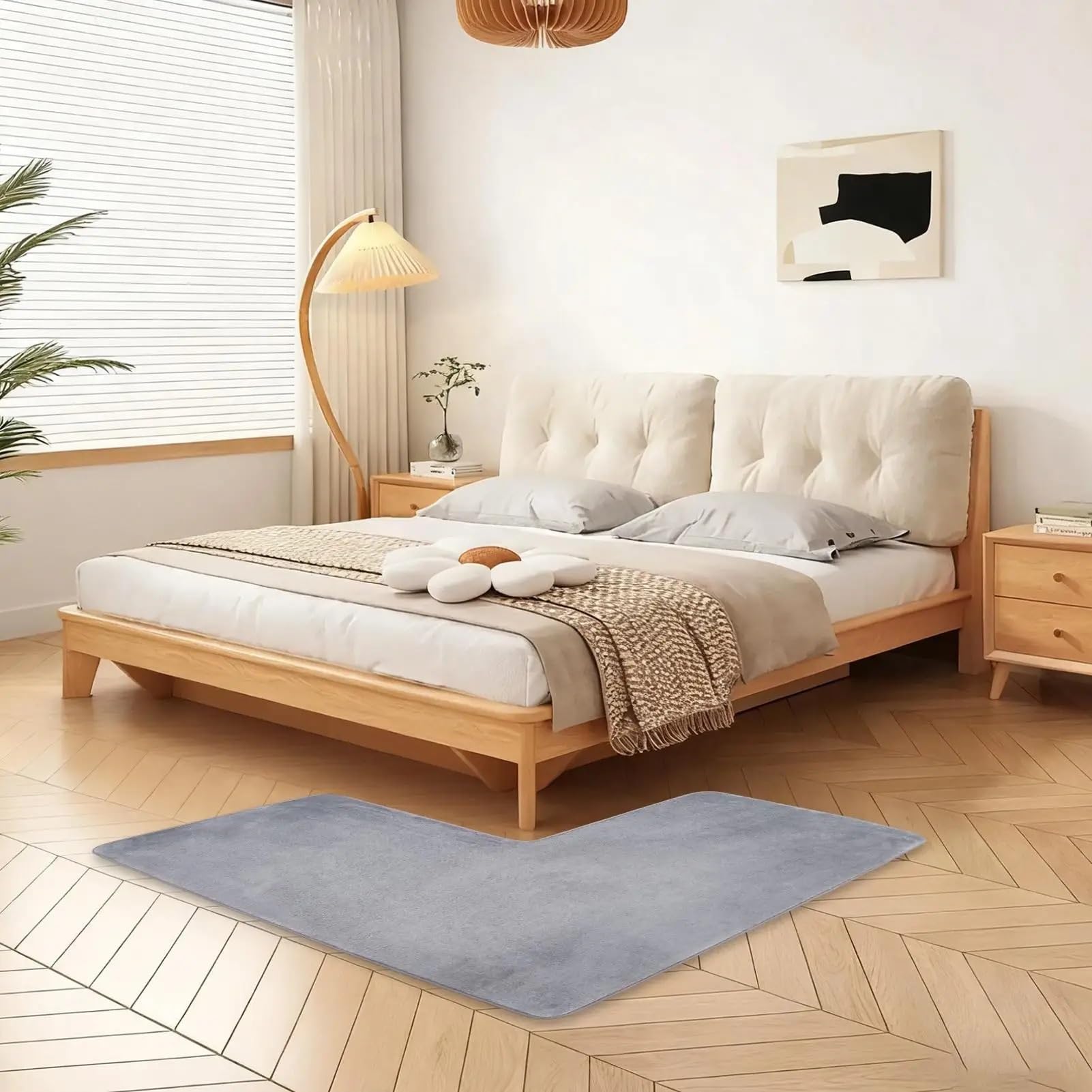 Tappeto Bagno Tappetino da bagno antiscivolo a forma di L