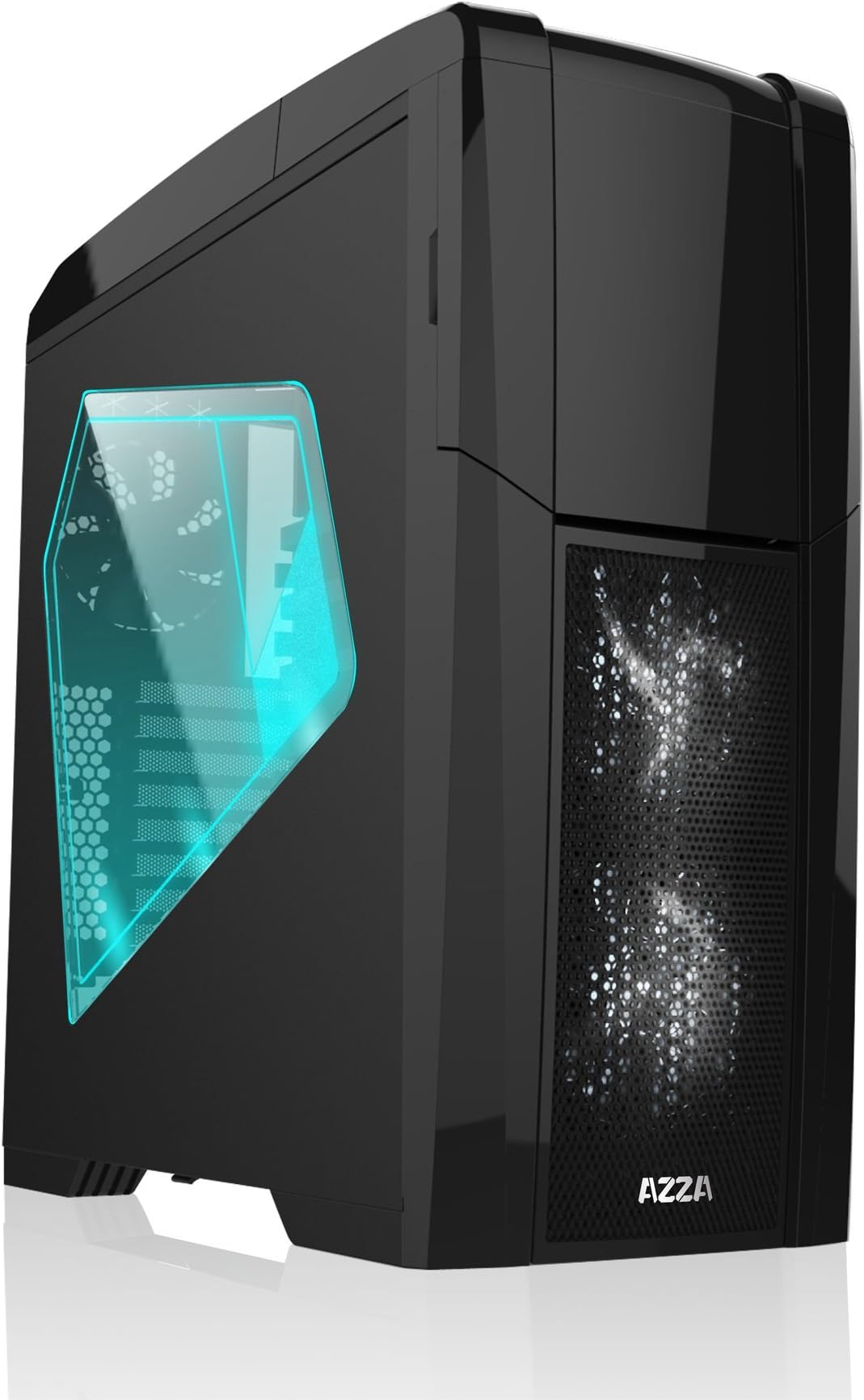Azza Taurus 5000 Gaming Full Tower Case, Black CSAZ-5000B-E Taurus