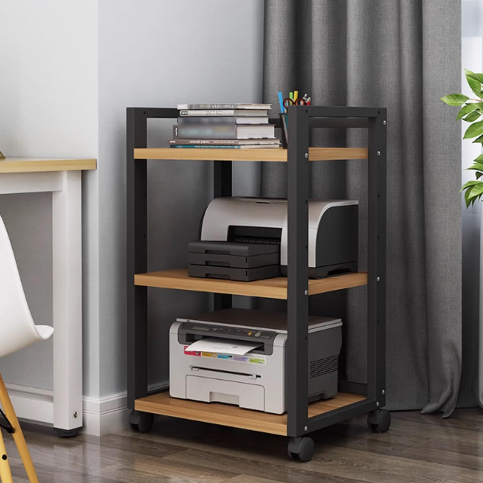 Rack professionale con ruote – Armadio server regolabile per rete e Stora design ad alta capacità ideale per DJ e studi