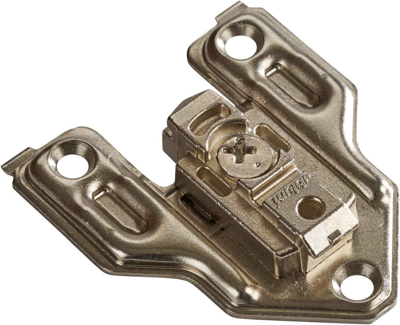 Blum Zinc and Steel 3-Millimeter Clip Face Frame Mounting Plate (Pack of 10)