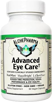 Advanced Eye Care Supplement, XanMax Marigold Extract, Lutein & Zeaxanthin 60