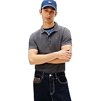 Tommy Jeans Tjm Slim Placket Polo Ext Dm0Dm20676, Polo a Maniche Corte