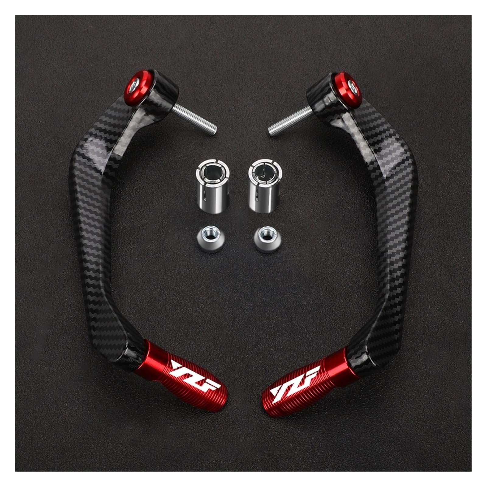 DOYUBVCW Motorcycle Lever Guards Handgrip for YZF R1 R3 R6 YZFR3 YZF-R1 YZF-R3 YZF-R6 R125 R25 R1M R1S R6S 2024 Motorcycle Brake Clutch Levers Guard Protector