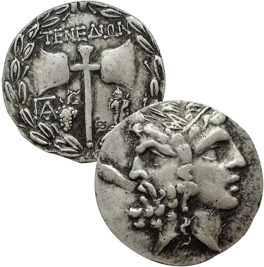 Ancient Greek Silver Coins Collection - Athena Owl & Roman Era Reproductions