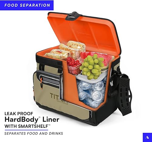 Miniatura 2 de Arctic Zone Titan Deep Freeze Cooler - Zipperless Hardbody Cooler with Deep Freeze Insulation, HardBody Liner, and SmartShelf