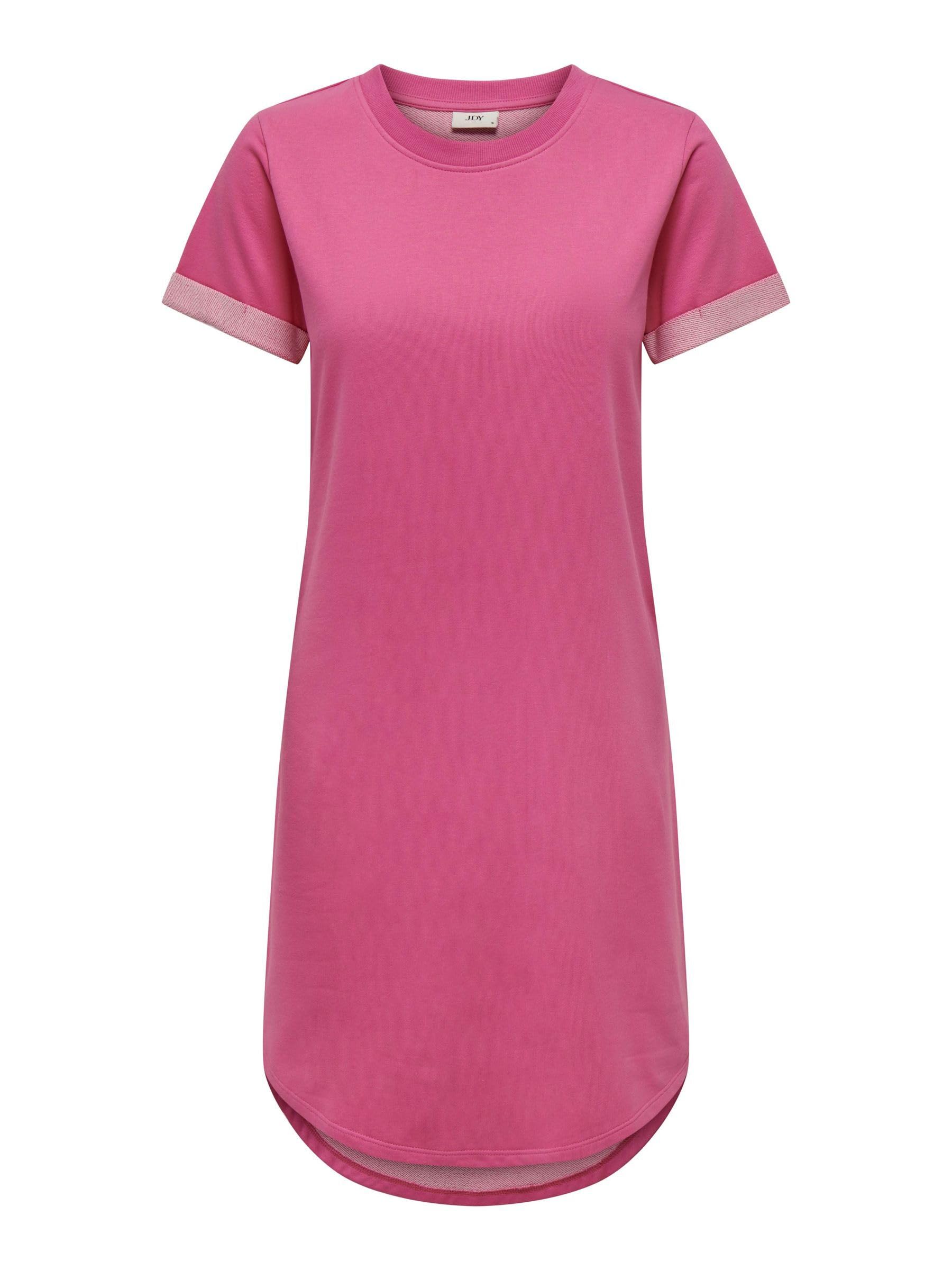 JdY Women's JDYIVY S/S Dress JRS NOOS Dress, Ibis Rose,