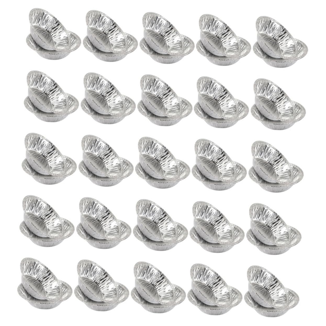 Cabilock 3 Ensembles Moules À Jetables Mini Moules Pour Gâteaux Cupcakes Puddings Pour Cuisine Maison Événements 400 Pièces * 3
