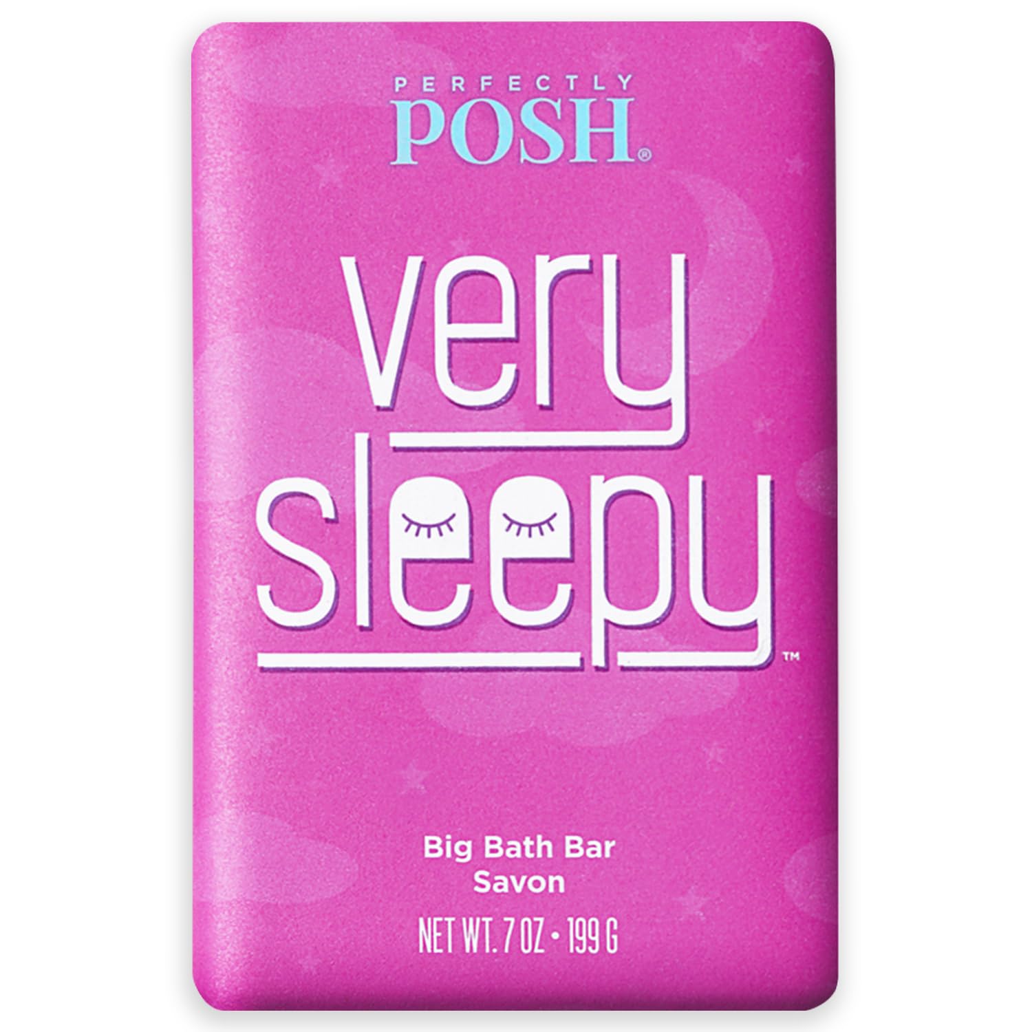 Very Serene Big Bath Soap Bar - Soothing and Moisturizing Soap with Lavender & Shea Butter - for Rejuvenating Bath Time - 7oz